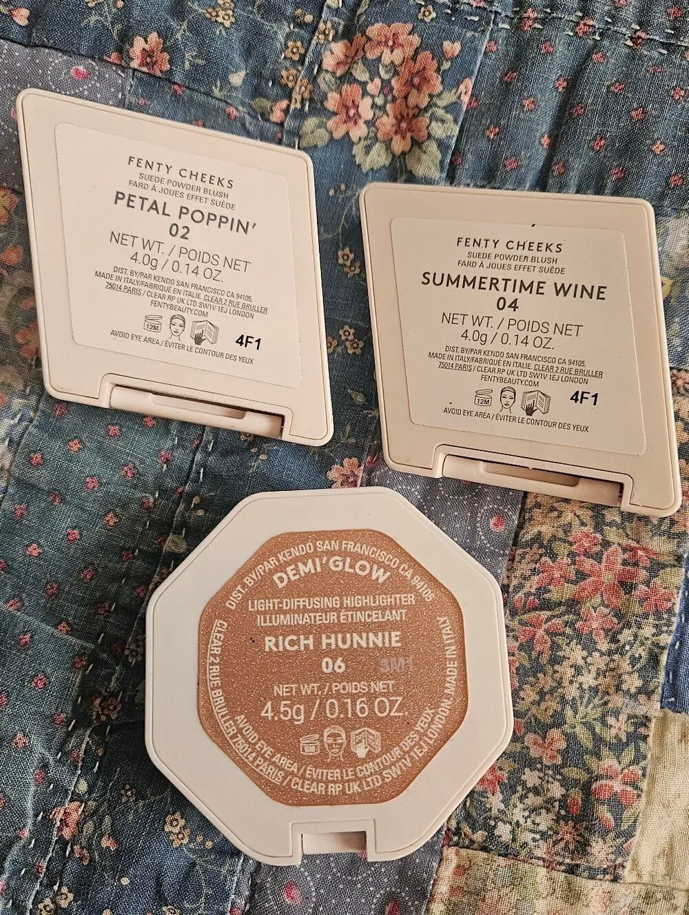 Fenty Beauty Cheek Bundle Blushes + Highlighter